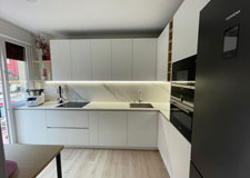 Cocina blanca moderna